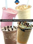 Folheto Granizados Smoothies Frappes